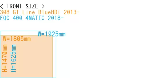 #308 GT Line BlueHDi 2013- + EQC 400 4MATIC 2018-